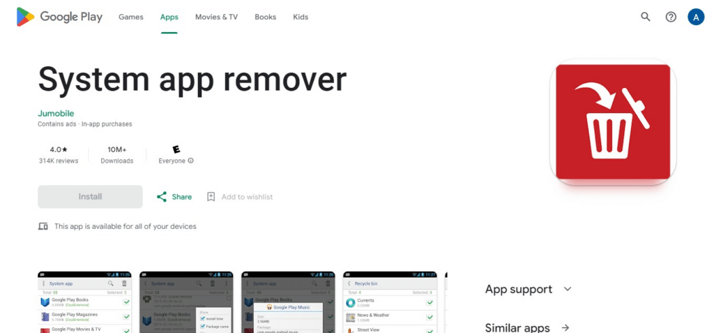 System App Remover (ROOT)