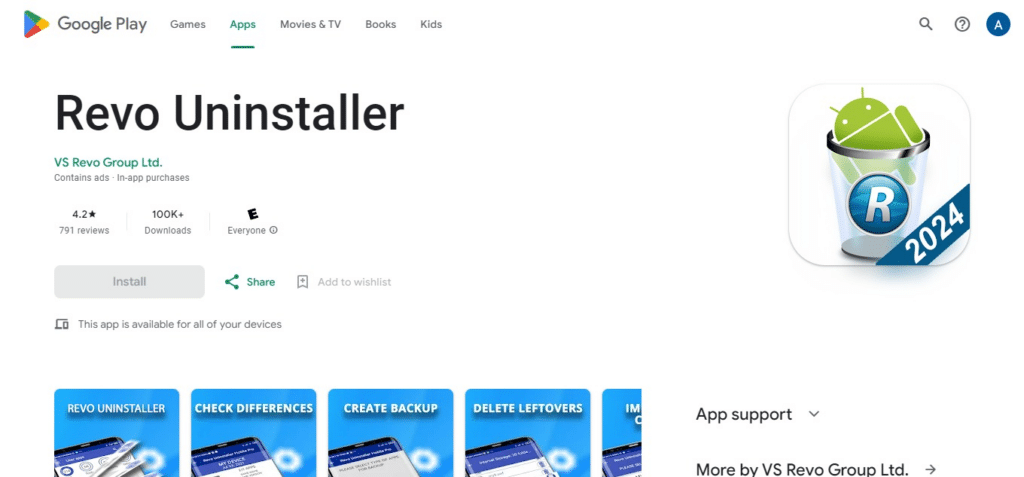 Revo Uninstaller Mobile