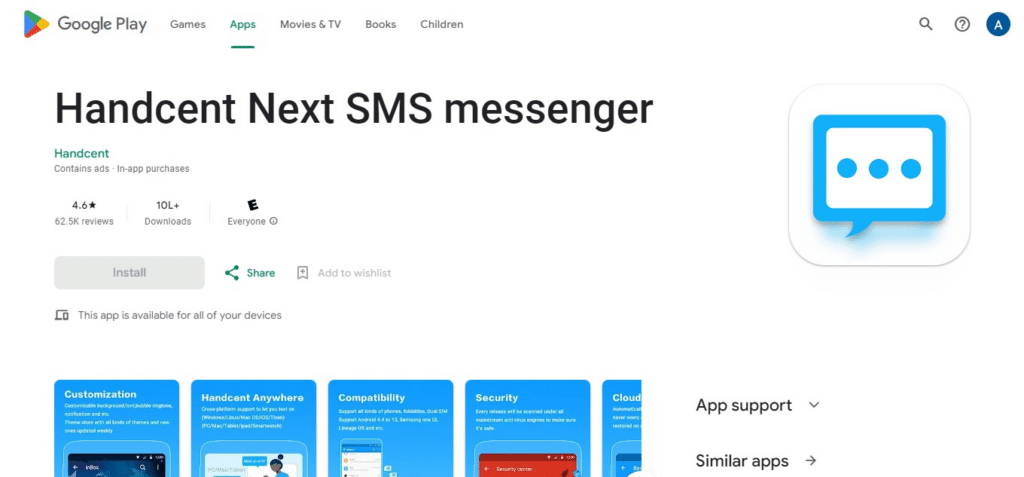 Handcent Next SMS