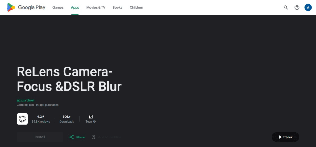 ReLens Camera