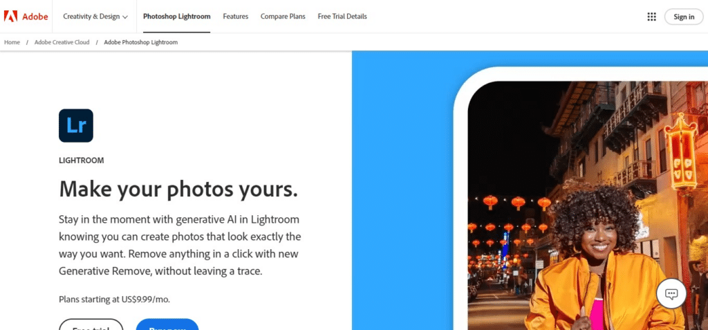 Adobe Lightroom