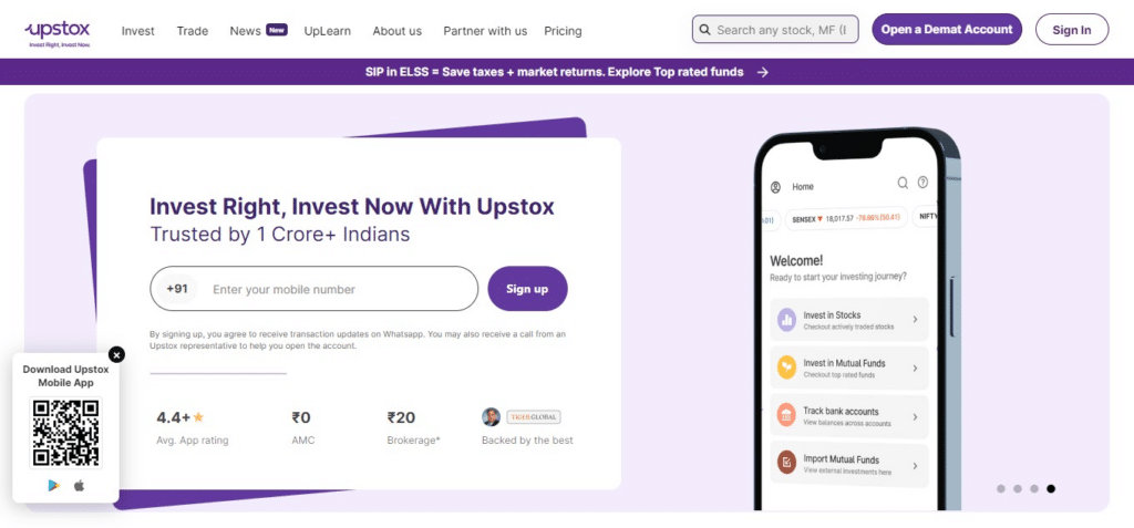 Upstox App