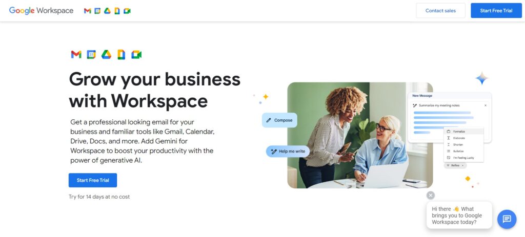 10. Google Workspace
