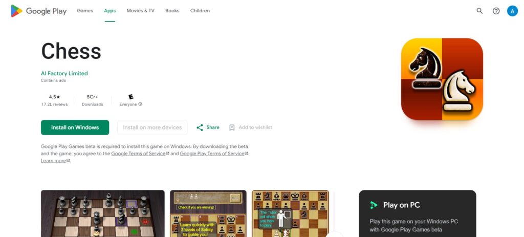 Chess by AI Factory Limited