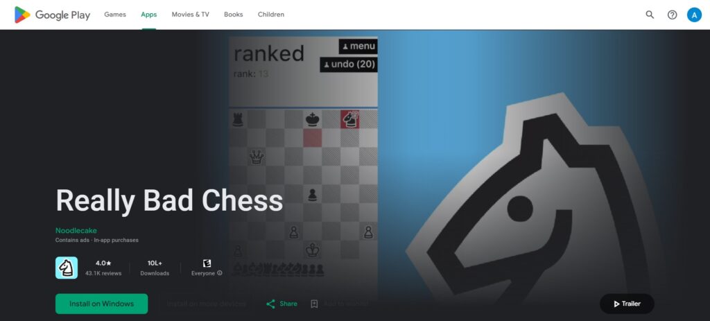 Really Bad Chess