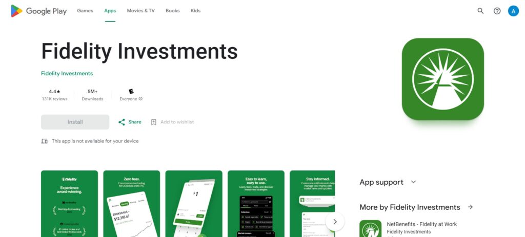https://play.google.com/store/apps/details?id=com.fidelity.android&hl=en&gl=US