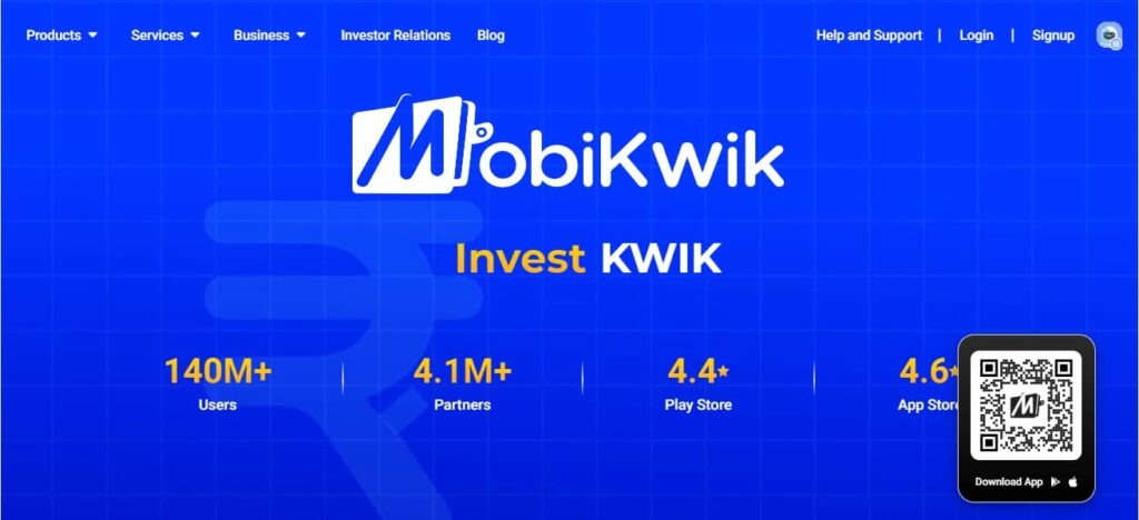 MobiKwik Upi App in India