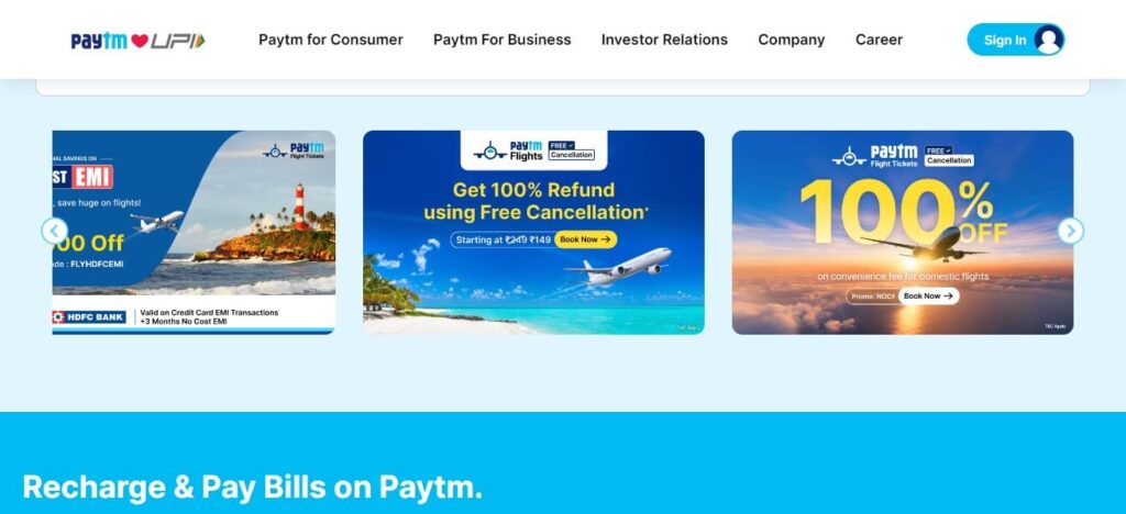 Paytm Upi App in India