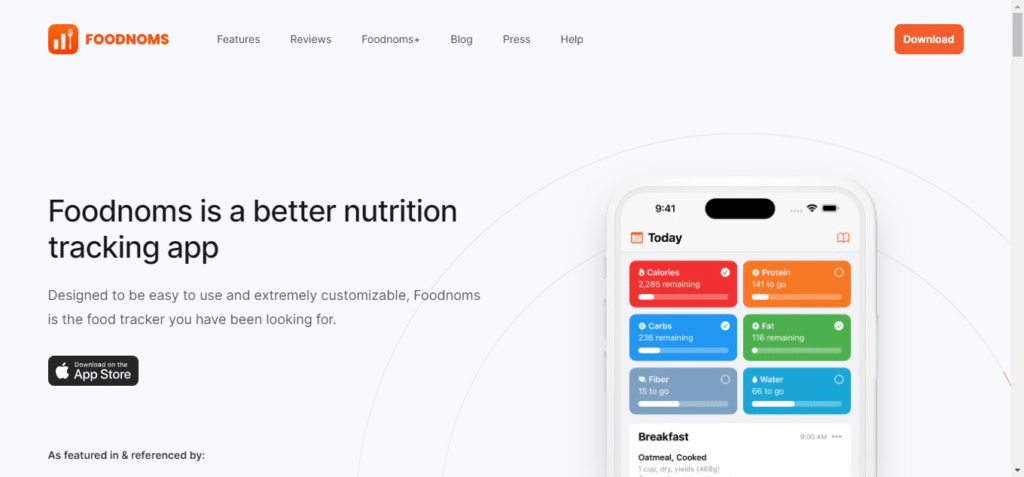 Foodnoms - Macro Tracker
