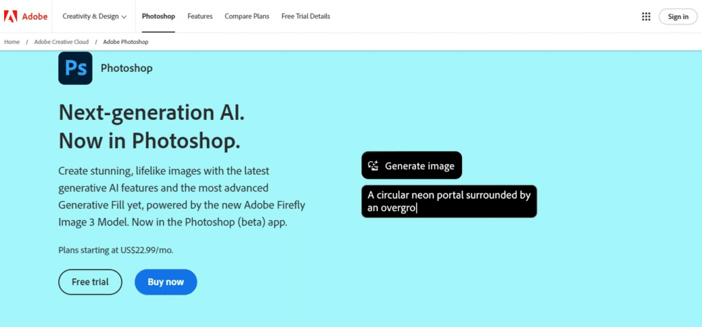 Adobe Photoshop Free Drawing Apps for iPad