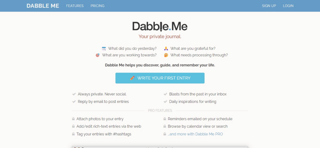  Dabble.me Phone Journal App