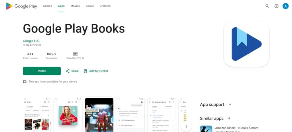 Google Play Books & Audiobooks