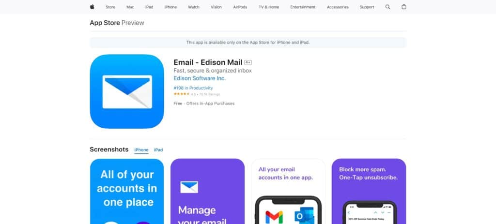 Edison Mail