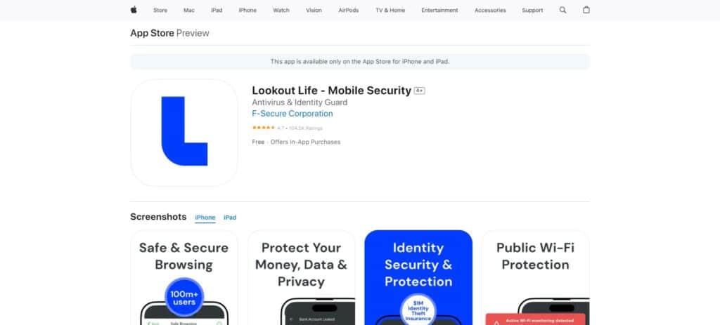 Lookout Ios Security App