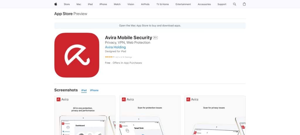 Avira Mobile Security Ios Security App