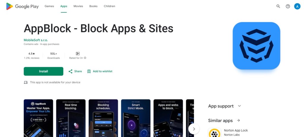 AppBlock - Block Apps & Sites
