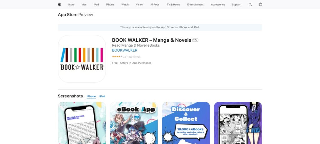 Ios App For Manga