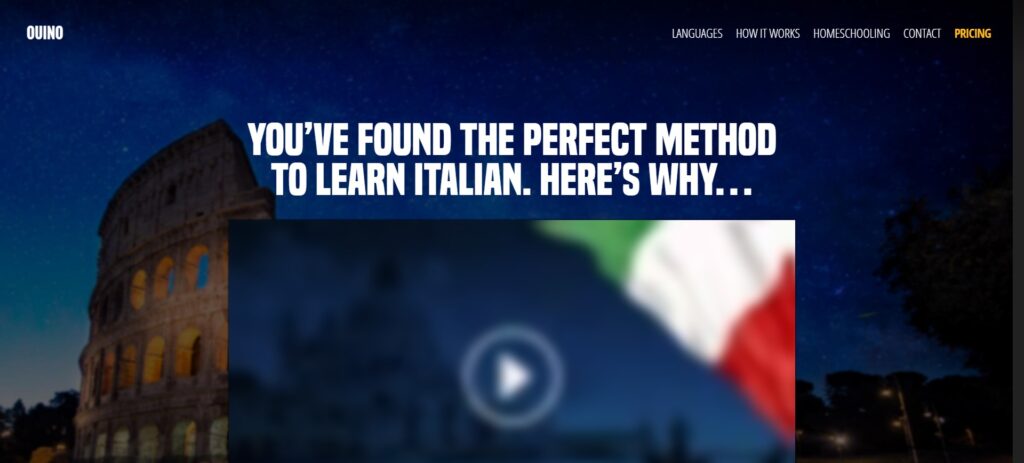 Ouino Italian Language Learning Apps