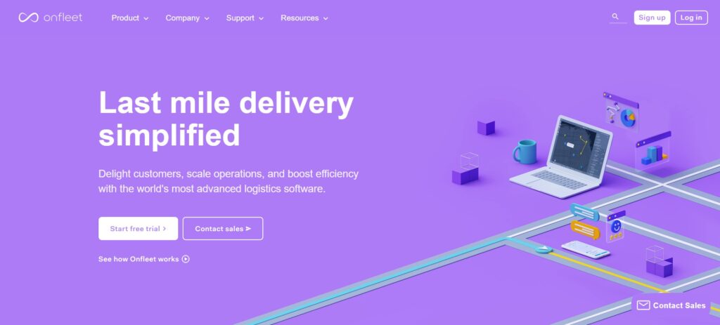 OnFleet Medical Courier App