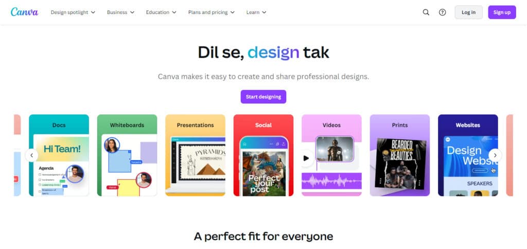Canva  App For Beauty Business 
