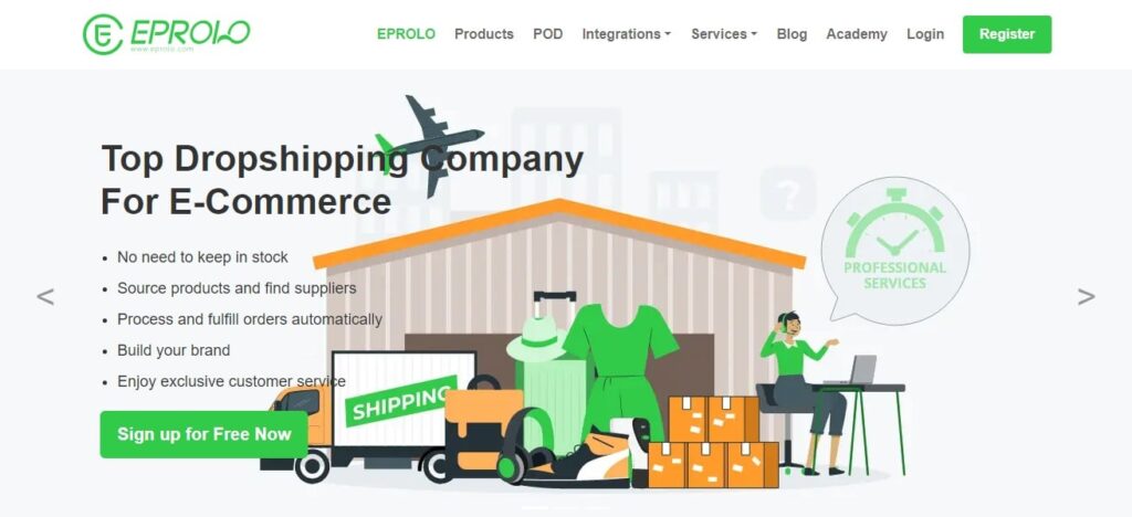 EPROLO – Dropshipping & Branding