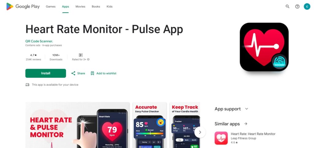  Heart Rate Monitor App Heart Rate Monitor