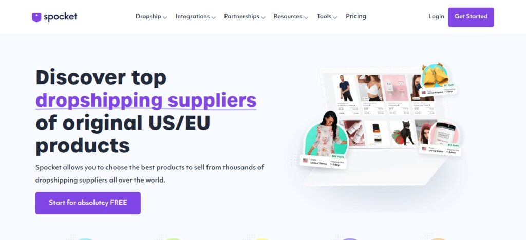 Spocket Dropshipping