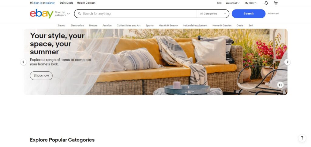 eBay App to Sell Clothes 