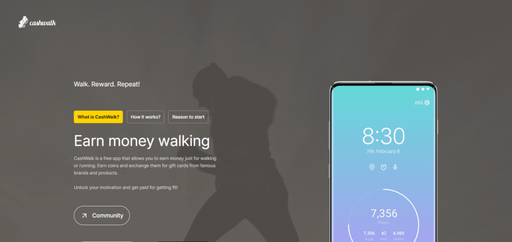CashWalk App That Pay You to Walk