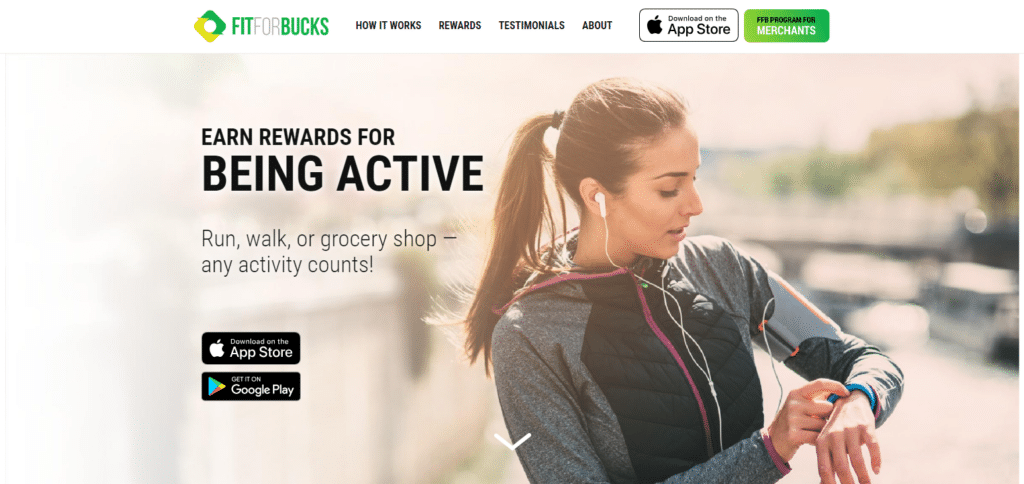Fit For Bucks App That Pay You to Walk
