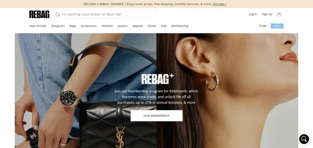 Rebag App to Sell Clothes 