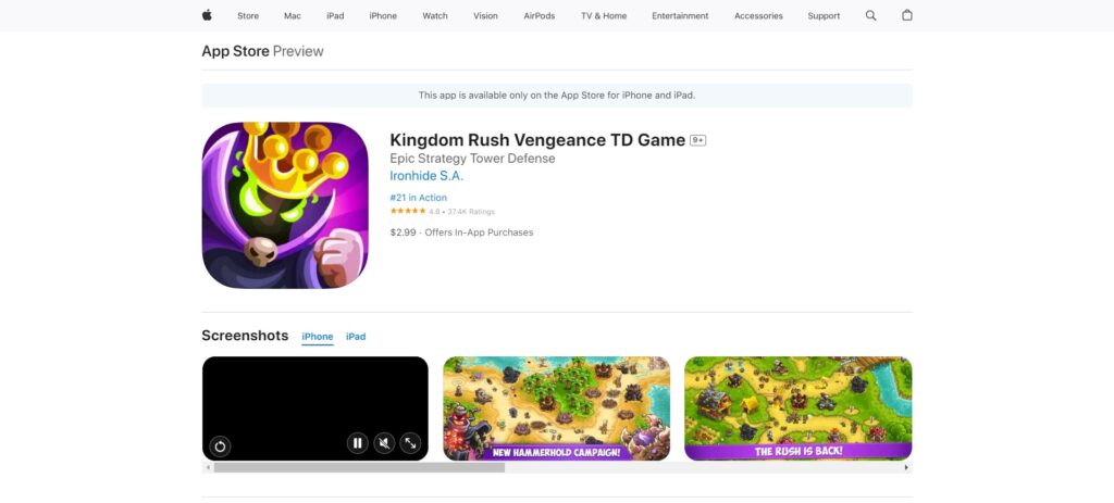 Kingdom Rush Vengeance