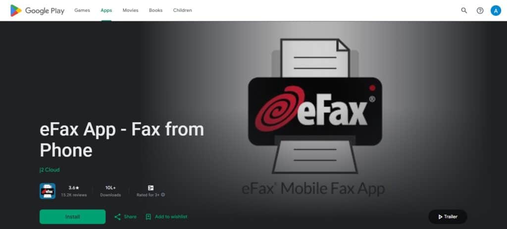 1. eFax