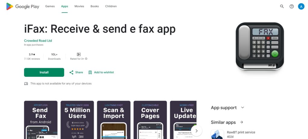 5. iFax