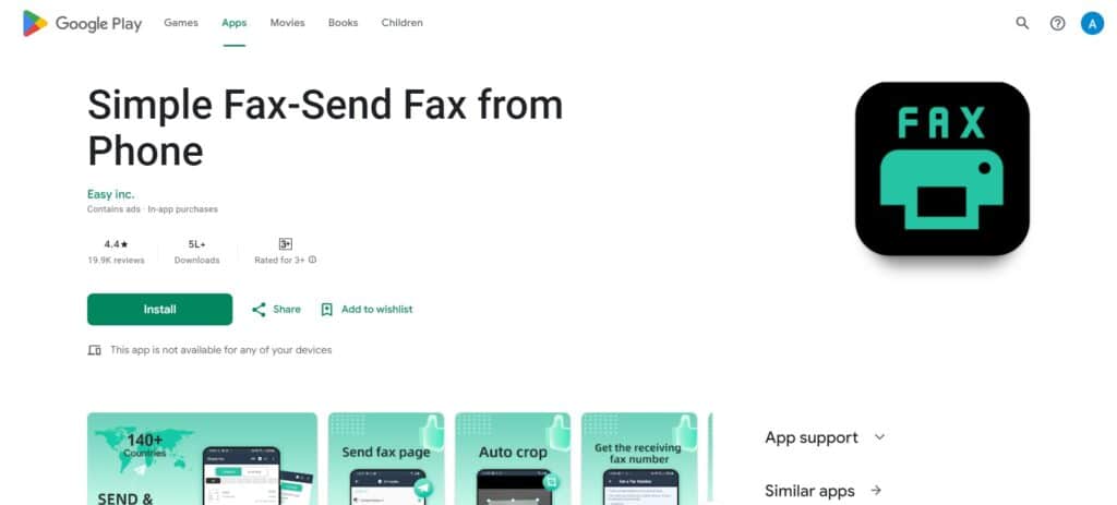 7. Simple Fax