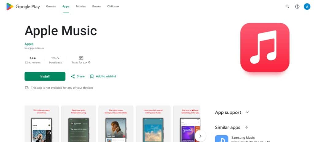 2. Apple Music