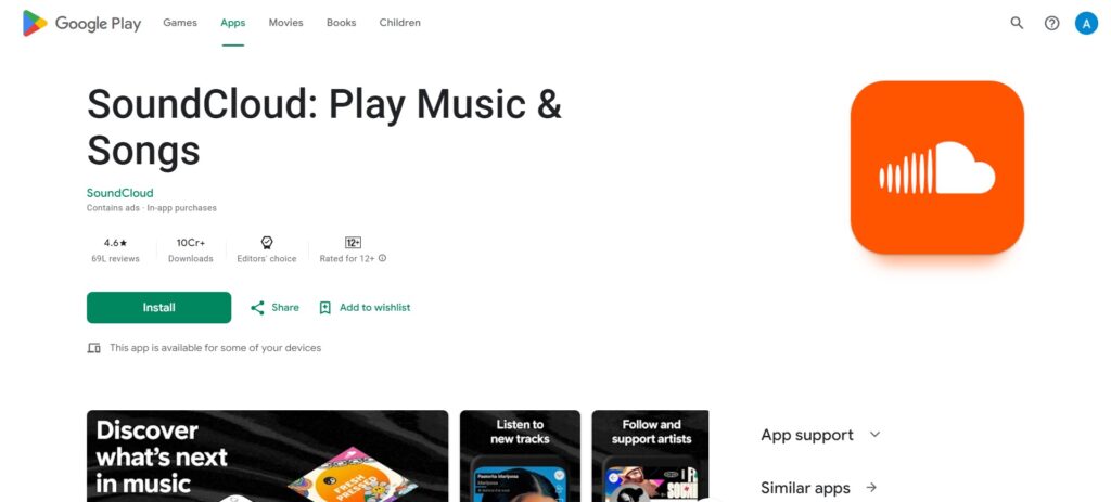 8. SoundCloud