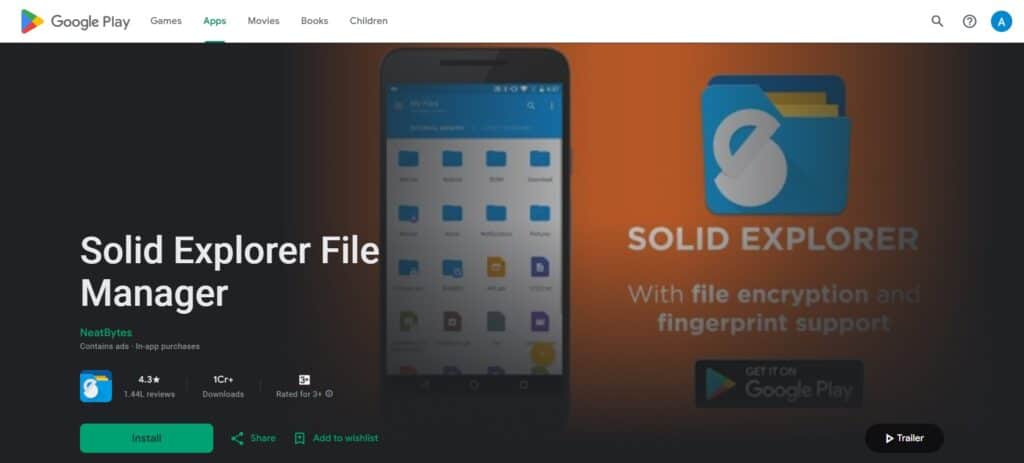 5. Solid Explorer File Manager