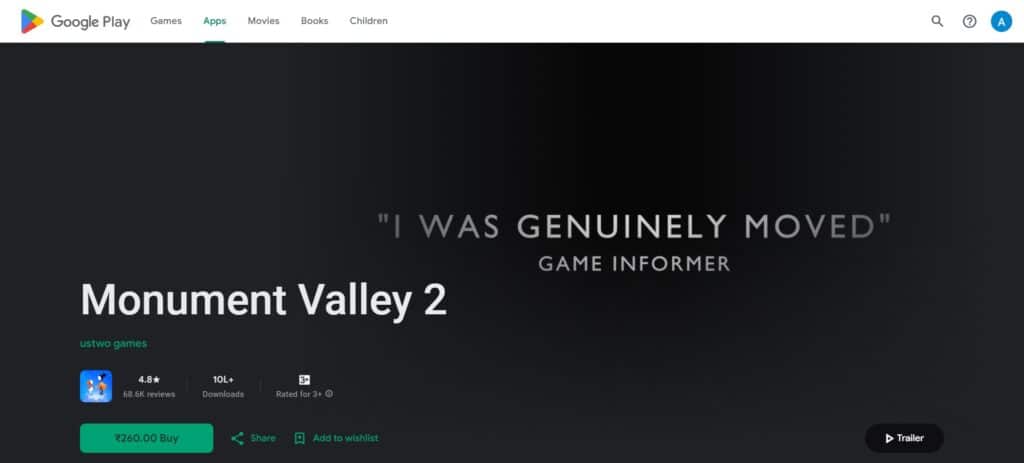 9. Monument Valley 2