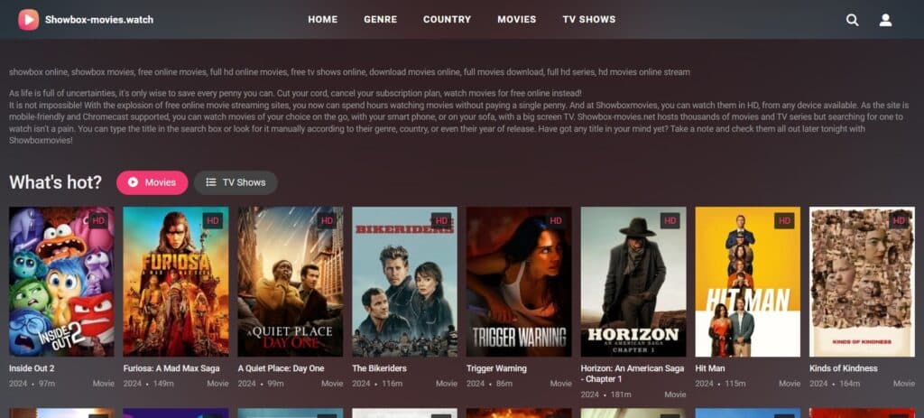 5. Showbox