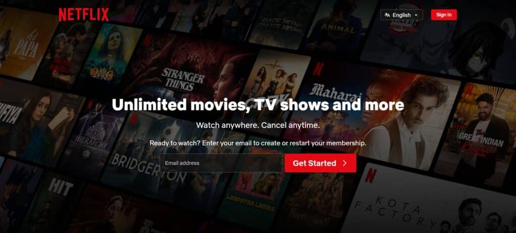 4. Netflix