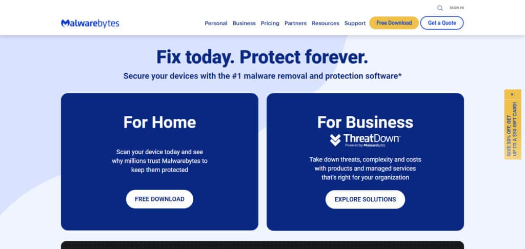 Malwarebites App to Prevent Cyber Attacks 