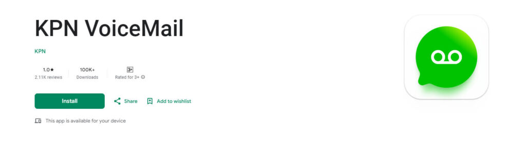 KPN Voicemail