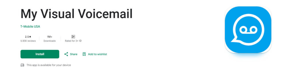 My Visual Voicemail