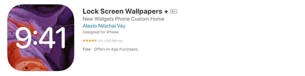 Lock Screen Wallpapers + Free HD Wallpaper Apps for iPhone