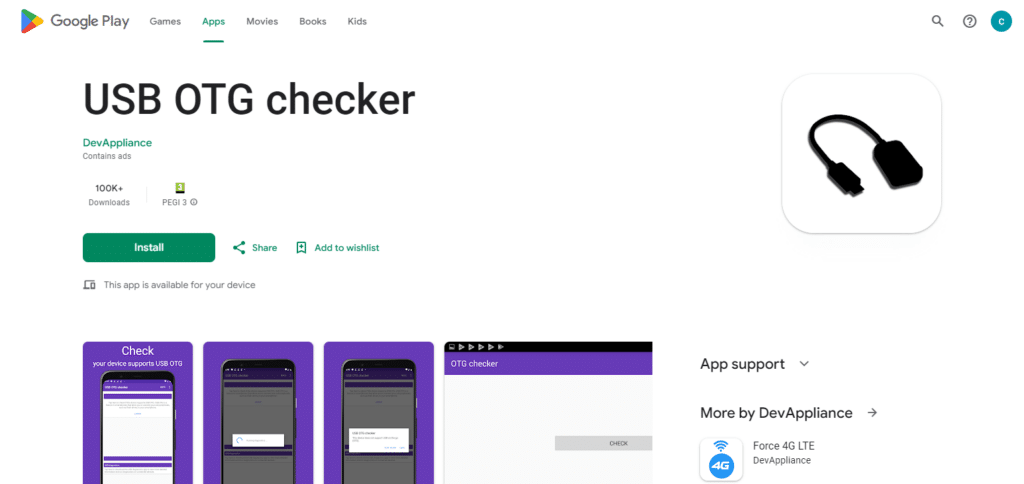 USB OTG Checker