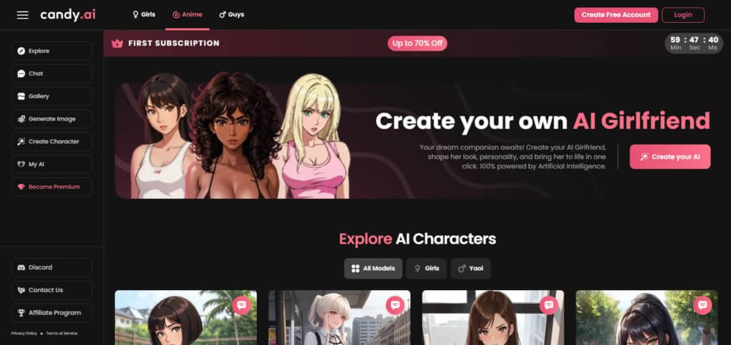 Candy Ai Girlfriend App
