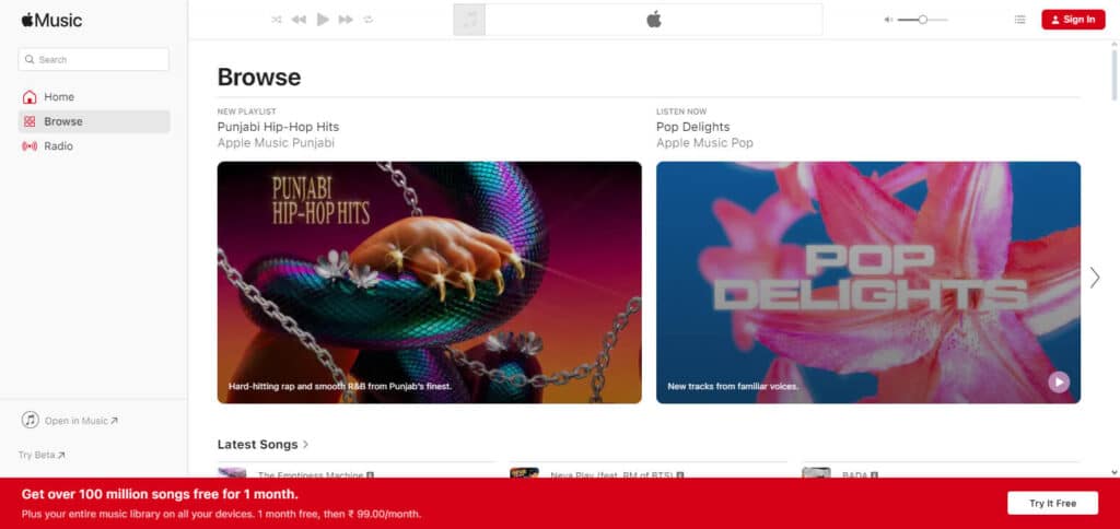 Apple Music Offline Music App 