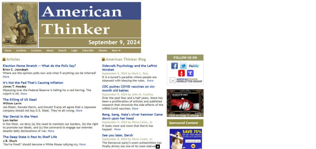 American Thinker Conservative News Apps