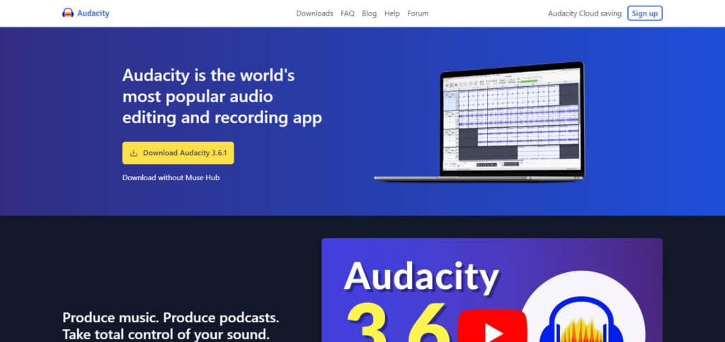 Audacity Audio Quality App For Windows 11